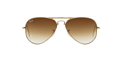 Ray Ban Rb3479 Aviator Folding 58 Brown And Gold Sunglasses Sunglass Hut Usa
