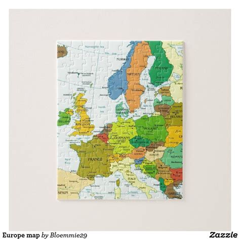 Europe Map Jigsaw Puzzle Map Puzzle Puzzle Toys Puzzle Game Best