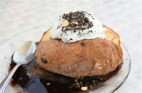 The Idaho Ice Cream Potato Created By Chef Louis Of Boise S Iconic Westside Drive In Yum No