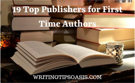 19 Top Publishers For First Time Authors Writing Tips Oasis