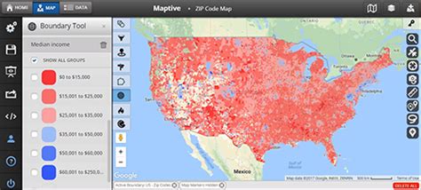 Create A Map From Zip Codes Maptive