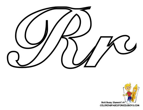 Classic Coloring Pages Alphabet | Cursive | Letters | Free | Numbers