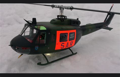 Uh 1d Huey 450 Masterarthelis Handcrafted Rc Helicopter Scales