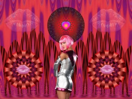 It's about to classy in here. Pink Kisses - 3D and CG & Abstract Background Wallpapers on Desktop Nexus (Image 2046571)