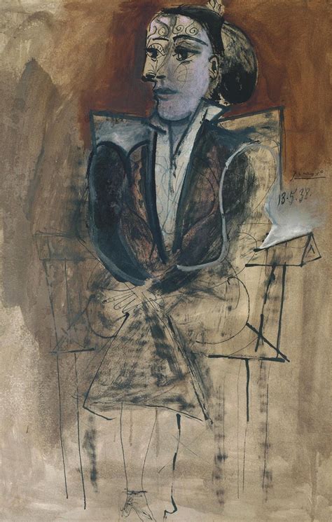 Pablo Picasso Picture Dora Maar Seated 1938