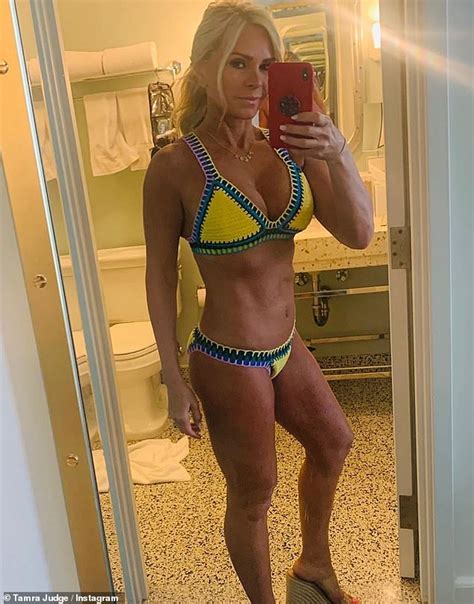 Tamra Judge 51 Flaunts Her Incredible Bikini Body After Claiming The Keto Diet Made Her Sick