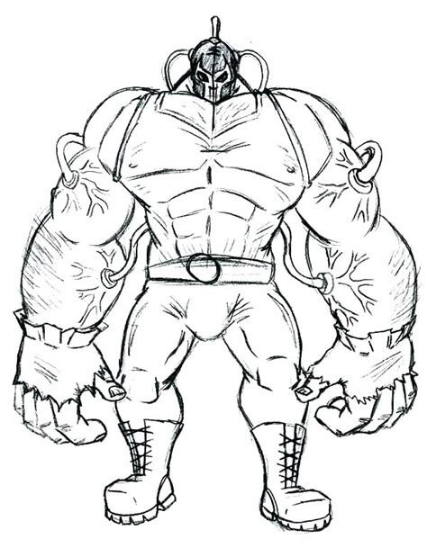 Bane Coloring Pages - Coloring Home
