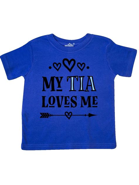 Inktastic My Tia Loves Me Childs Toddler T Shirt