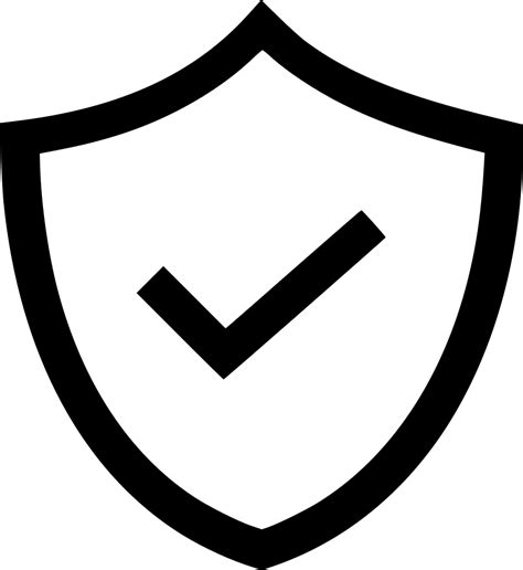 Shield Protect Verify Defense Safety On Protection Svg Png Icon Free ...