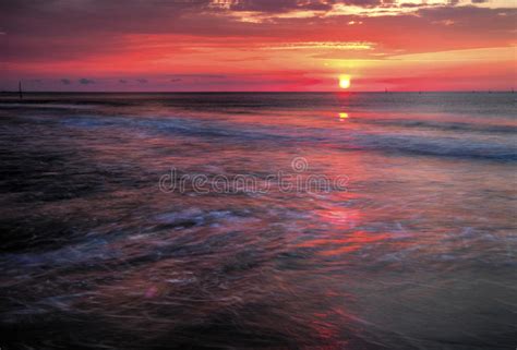 Beautiful Sunrise Over The Sea Stock Photo Image Of Coast Landscape