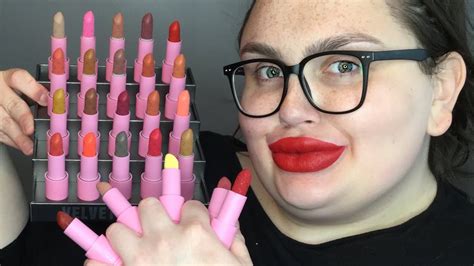 Lip Swatching Every New Jeffree Star Cosmetics Velvet Trap Lipstick Youtube