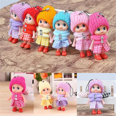 1x Beautiful Cute Kids Toys Soft Interactive Baby Dolls Toy Mini Doll