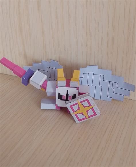Pixel Papercraft Galacta Knight Kirby