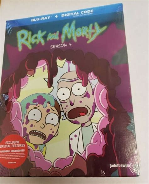 Rick And Morty Season 4 Blu Ray 2020 For Sale Online Ebay