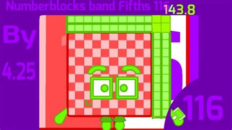 Numberblocks Band Fifths 116 Youtube