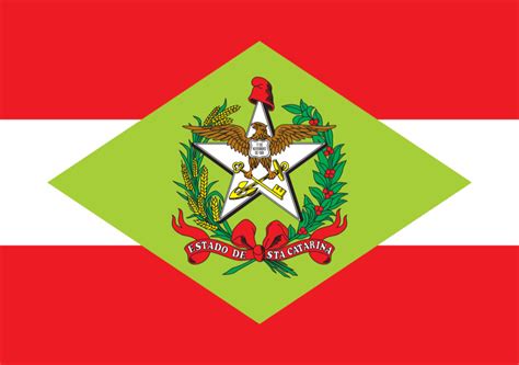 Bandeira Do Estado De Santa Catarina