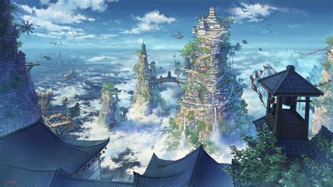19 Landscape Anime World Wallpaper Orochi Wallpaper