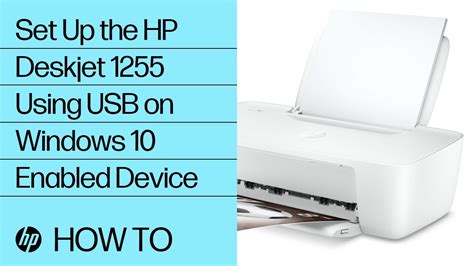 Setting Up The HP Deskjet Printer Series Using USB In Windows