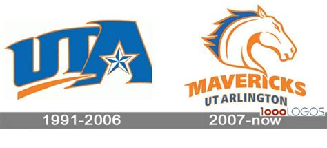 Texas Arlington Mavericks Logo And Symbol Meaning History Png Brand