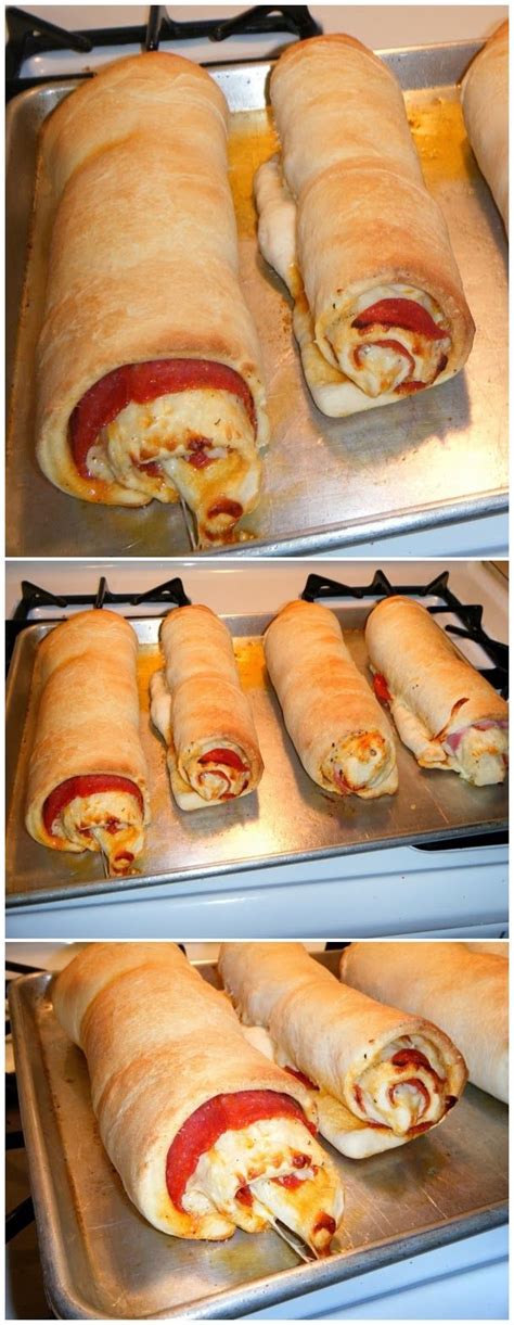 You can thaw on your counter another day and let it rise as it thaws to make another batch of pizza rolls, {but without all of the work of making. Diy Projects: How to make Pepperoni Roll | Cooking recipes ...