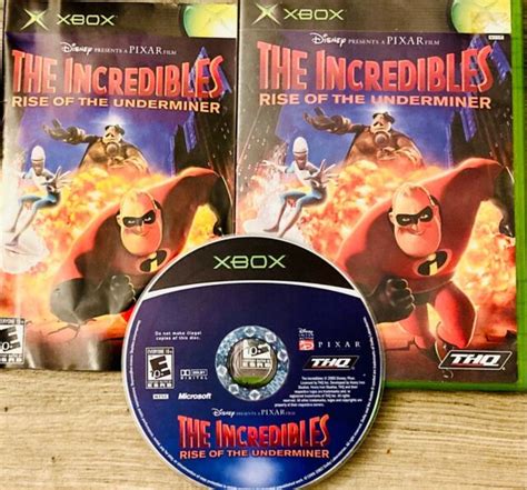 Incredibles Rise Of The Underminer Microsoft Xbox 2005 For Sale Online Ebay