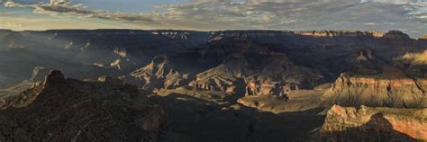 Afternoon Light In The Grand Canyon Oc 3872x1291 Ifttt