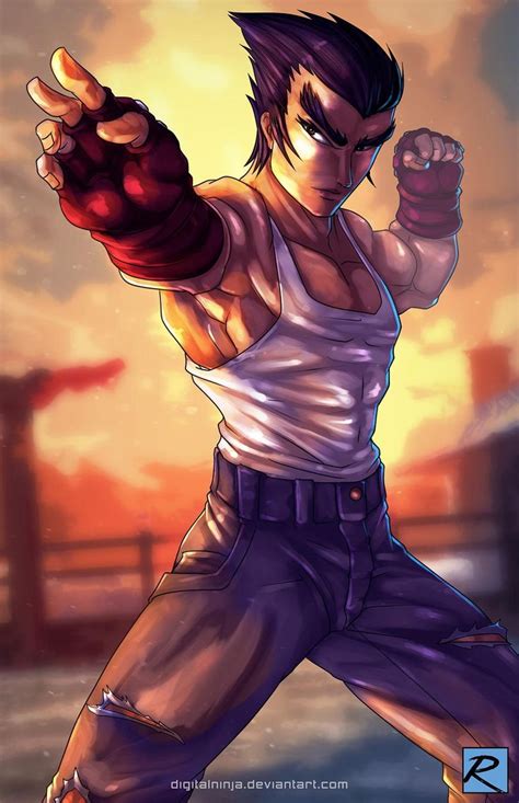 It isn't the same move. Young Kazuya Mishima from Tekken 1! | Mishima, My arts ...
