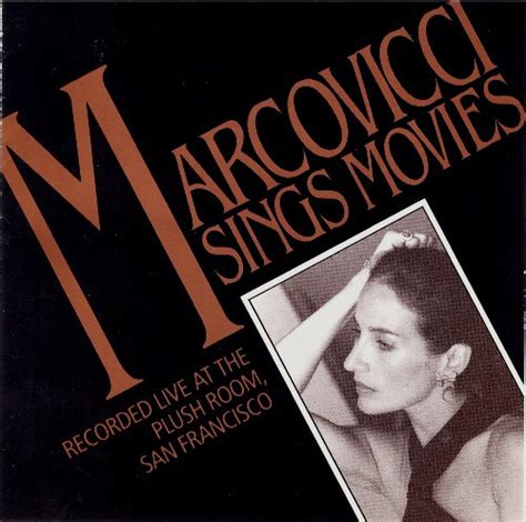 Andrea Marcovicci Marcovicci Sings Movies Discogs