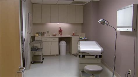 medical examination room    roll footage getty images