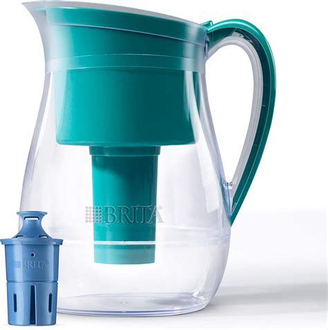 Brita Large Cup LONGLAST Water Filter Pitcher With Longlast Filter NSF Certified To