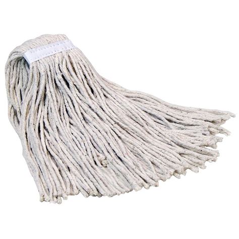 Quickie No 16 Cotton Wet Mop Head Refill 0361 1 The Home Depot