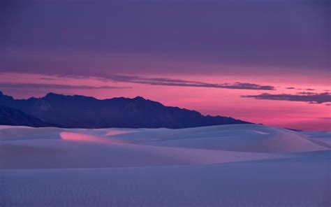 Hd Pink Sky Above The Desert Sand Wallpaper Download Free 149035