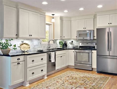 Dream home kitchen cabinets on pinterest hickory cabinets. Need crown molding advice for white kitchen with shaker ...