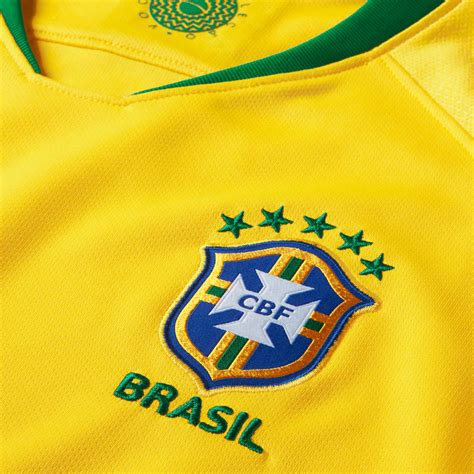 Nike Brazil Home Jersey Womens 2018 19 Soccer Master