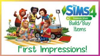 Sims 4 Toddler Stuff Pack Buildbuy First Impressions Youtube