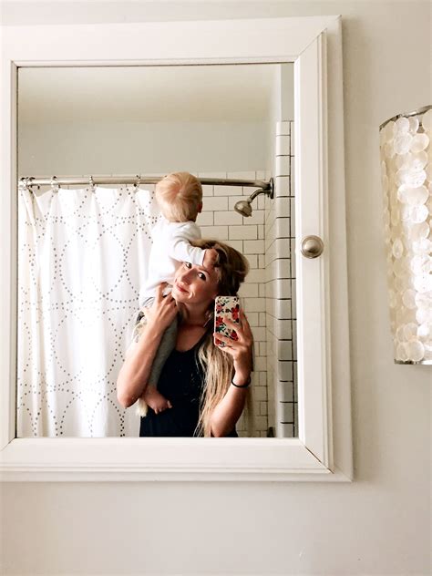 Remy Babe Mirror Selfie Selfie Motherhood