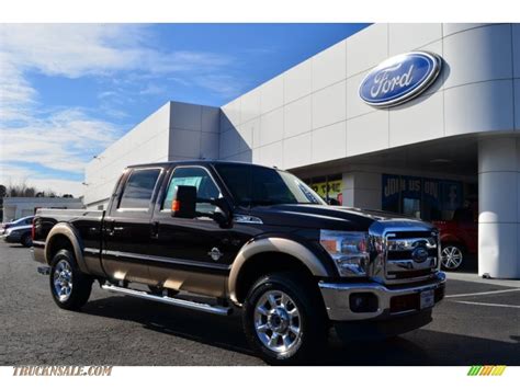 2013 Ford F250 Super Duty Lariat Crew Cab 4x4 In Kodiak Brown Metallic