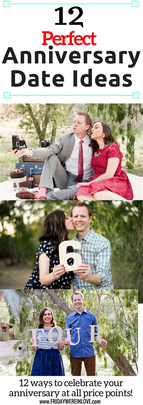 Never forget your special dance with this piece of art that creates a picture using the lyrics and sound waves of your wedding song. Perfect Anniversary Date Ideas - Friday We're in Love