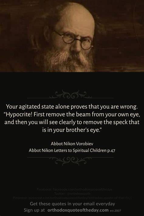 Abbot Nikon Vorobiev Orthodox Quote Of The Day