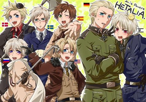 Hetalia Hetalia Hetalia Characters Anime