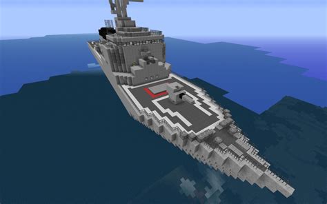 Arleigh Burke Class Destroyer Minecraft Map