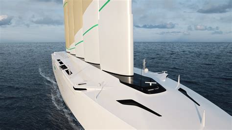 Oceanbird Wind Powered Car Carrier Revives The Sailing Ship For A