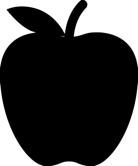 SVG > apple - Free SVG Image & Icon. | SVG Silh