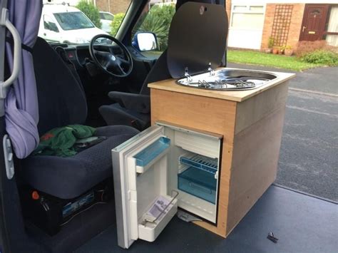 vw transporter removable kitchen pod - Google Search | Rv kitchen, Vw