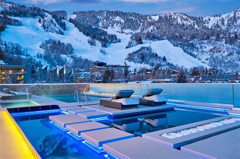 It provides room for a couple of ledge loungers, while leaving plenty of space for swimmers to enter and exit the pool. Heated Outdoor Pools With Incredible Views to Visit During ...