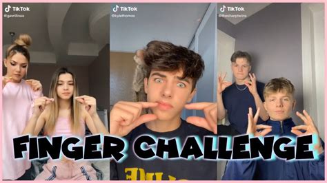 Finger Challenge Tik Tok Compilation Youtube