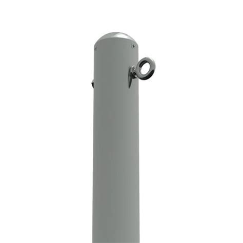 Sun shade sails——throwing shade the right way. Shade sail pole - CARAVITA - stainless steel