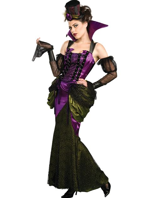 Womens Deluxe Sexy Victorian Vampiress Vampire Costume