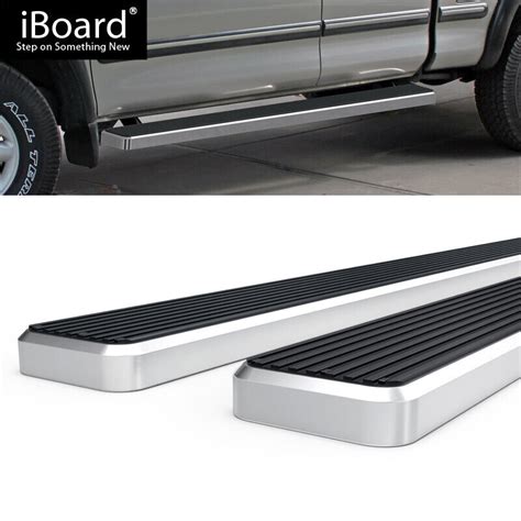 Iboard Stainless Steel 6 Inch Running Boards Fit 00 06 Toyota Tundra