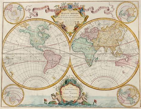 rare antique old world map 18th century engraving|rare antique old world map 18th century engraving